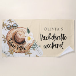 未来ミセスバチェロレッテ週末熱帯 ビーチタオル