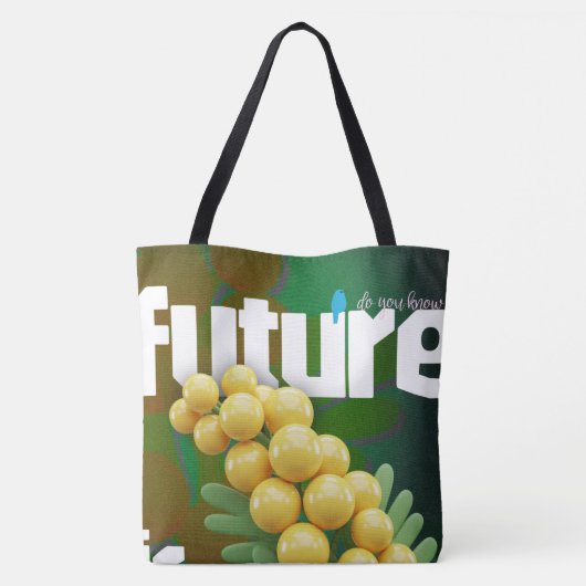 未来ミモサ トートバッグ (裏面)
