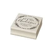 未来モダンのミセス・スタイリッシュ差出人住所 ラバースタンプ (スタンプ)