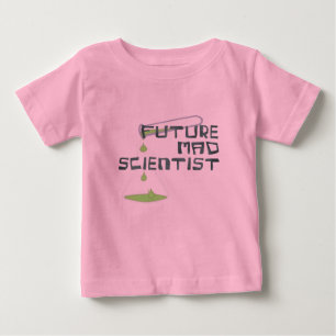 未来不機嫌科学者 ベビーTシャツ