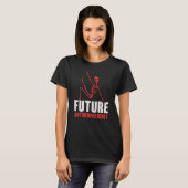 未来人類学人類学化石 Tシャツ (正面フル)