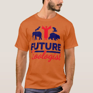 未来動物学者1 Tシャツ