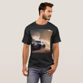 未来型車1 Tシャツ (正面フル)