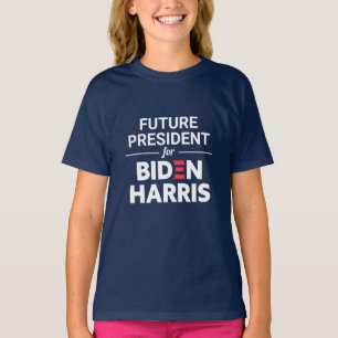未来大統領バイデン氏ハリスカスタム文字 Tシャツ