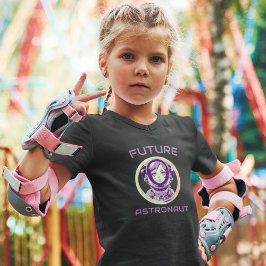 未来宇宙飛行士STEMガールパワーブラックガールズ宇宙 Tシャツ