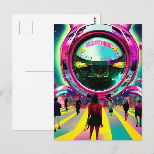 未来市場 ポストカード (正面/裏面)