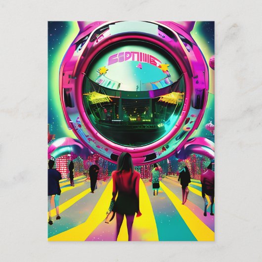 未来市場 ポストカード (正面)