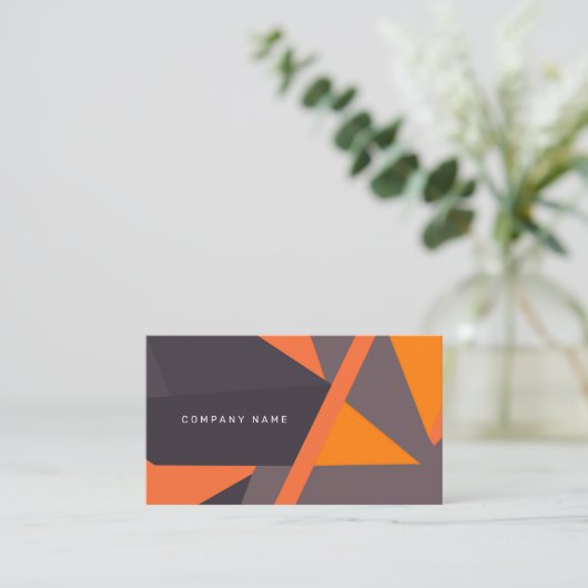 未来幾何学春名刺 名刺 (スタンド正面)