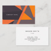 未来幾何学春名刺 名刺 (正面/裏面)