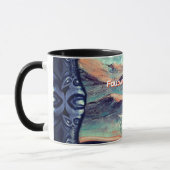 未来後を追の光の都への夢 マグカップ (左)