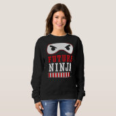 未来忍者傭兵手裏剣国井忍Ninj スウェットシャツ (正面フル)