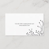 未来技術 | モダン 名刺 (裏面)