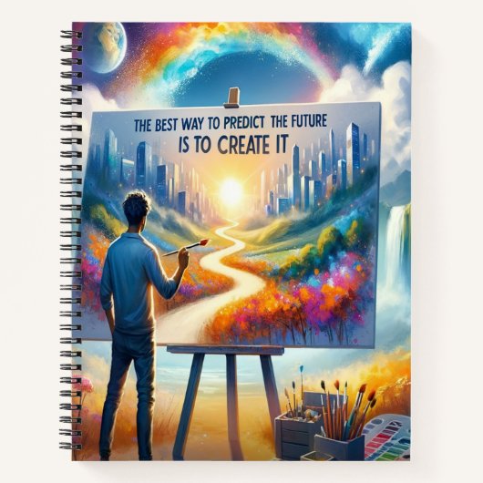 未来最高のを予測する方法 ノートブック (正面)