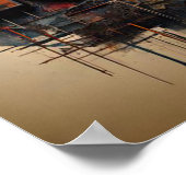 未来派の衰退 ポスター (角)