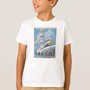 未来派のTRANSヨーロッパのライン Tシャツ