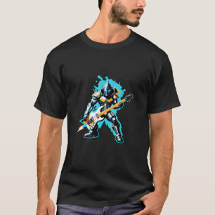 未来派サイボーグギター Tシャツ