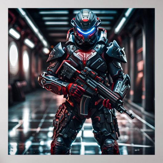 未来派トルーパー ポスター (正面)