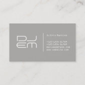 未来派モダンな技術 名刺 (裏面)