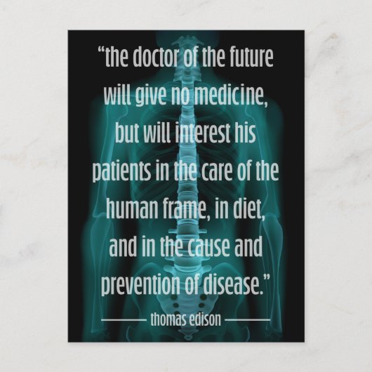 未来派医師の未来カイロプラクティック回収 ポストカード (正面)