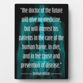 未来派医師カイロプラクティック フォトプラーク (正面)