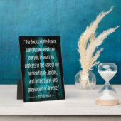 未来派医師カイロプラクティック フォトプラーク (側面)