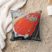 未来派車50sの漫画本のスタイルの枕クッション クッション (ブランケット)