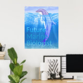 未来海洋生物学者 ポスター (ホームオフィス)