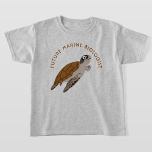 未来海洋生物学者 Tシャツ