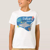 未来海洋生物学者 Tシャツ (正面)