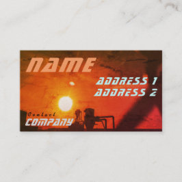 未来産業オレンジサンライズ 名刺