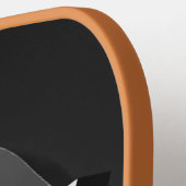 未来的で清潔で単純化された ピックルボールラケット (左詳細)