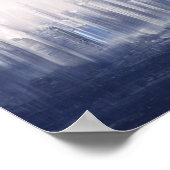 未来的なアパートメント ポスター (角)