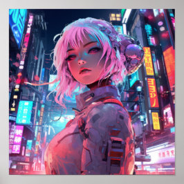 未来的なアートポスター：ルドネアグニオムの魅惑 ポスター