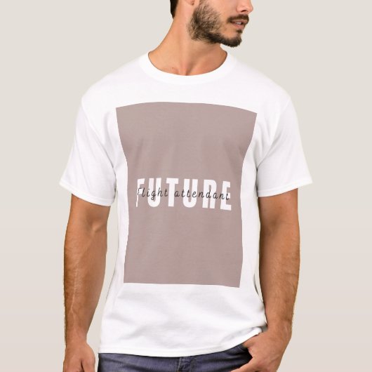 未来的なアート Tシャツ (正面)