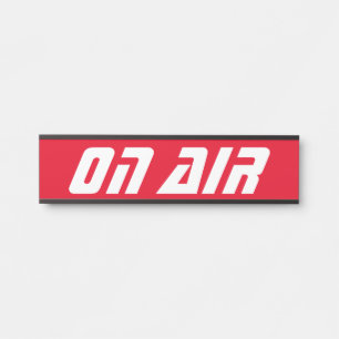 未来的なエアドアサイン サインプレート