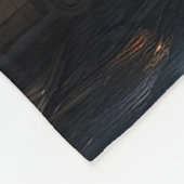 未来的なエイリアン惑星ポータルと魔法ゲート フリースブランケット (角)