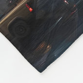 未来的なエイリアン惑星ポータルと魔法ゲート フリースブランケット (角)