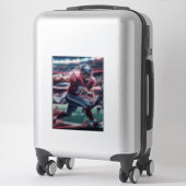 未来的なクォーターバックの対決 シール (スーツケース)