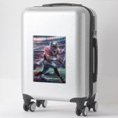 未来的なクォーターバックの対決 シール (スーツケース)