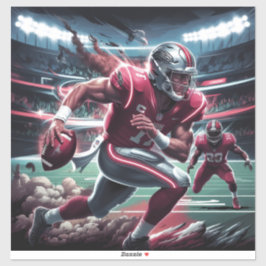 未来的なクォーターバックの対決 シール