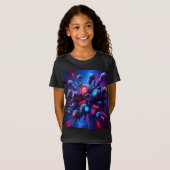 未来的なテックオルブガールズTシャツ Tシャツ (正面フル)
