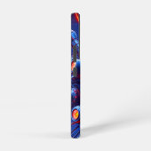 未来的なテックオルブサムスンギャラクシーS22ケース SAMSUNG GALAXYケース (右側面)