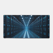 未来的なデータセンターの通路 デスクマット (正面)
