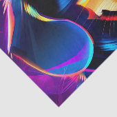 未来的なネオンダシュント犬 薄葉紙 (詳細)