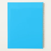 未来的なピクセルアートの肖像 - デジタルアブストラクト プランナー手帳 (裏面)