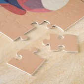 未来的なプールシーン ジグソーパズル (側面)