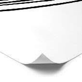 未来的なホバーカー ポスター (角)