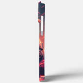 未来的なロボットのコスチュームで愛らしいパグ Case-Mate iPhoneケース (裏面 / 左)