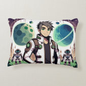 未来的な人 アクセントクッション (裏面)