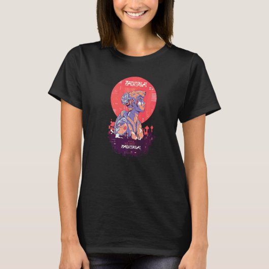 未来的な人 ベルリン Tシャツ (正面)